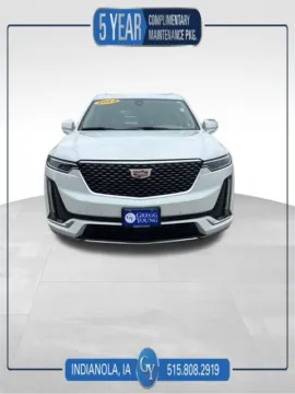 White 2024 Cadillac XT6 Premium Luxury for sale in Indianola, IA