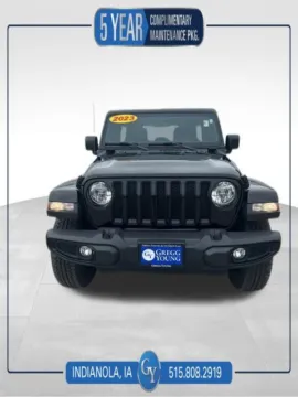 Black 2023 Jeep Wrangler Sahara for sale in Indianola, IA