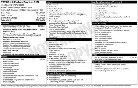 Photos of 2023 Buick Enclave Premium Group for sale in Indianola, IA at Gregg Young Buick GMC Indianola