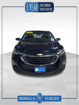 Blue 2021 Chevrolet Equinox LT for sale in Indianola, IA
