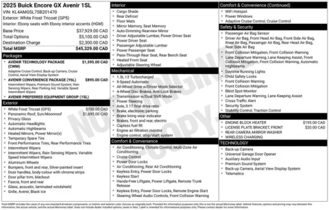 Photos of 2025 Buick Encore GX Avenir for sale in Indianola, IA at Gregg Young Buick GMC Indianola