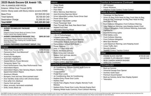 Photos of 2025 Buick Encore GX Avenir for sale in Indianola, IA at Gregg Young Buick GMC Indianola