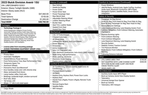 Photos of 2023 Buick Envision Avenir for sale in Indianola, IA at Gregg Young Buick GMC Indianola