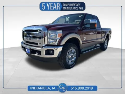 Blue 2012 Ford F-250SD Lariat for sale in Indianola, IA