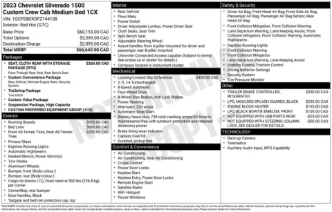 Photos of 2023 Chevrolet Silverado 1500 Custom for sale in Indianola, IA at Gregg Young Buick GMC Indianola