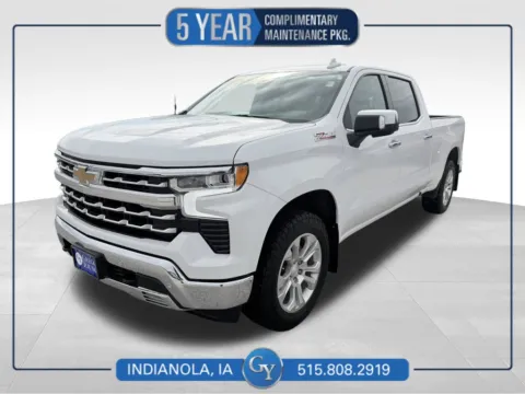 White 2024 Chevrolet Silverado 1500 LTZ for sale in Indianola, IA