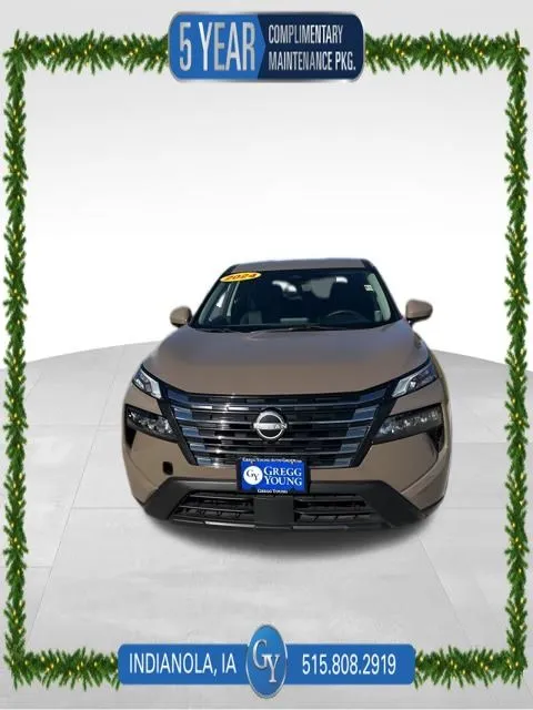 Beige 2024 Nissan Rogue SV for sale in Indianola, IA