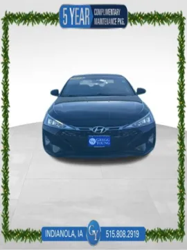 Black 2019 Hyundai Elantra Sport for sale in Indianola, IA