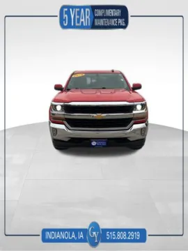 Red 2018 Chevrolet Silverado 1500 LT for sale in Indianola, IA