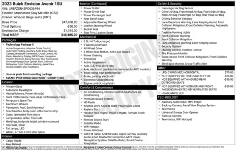 Photos of 2023 Buick Envision Avenir for sale in Indianola, IA at Gregg Young Buick GMC Indianola