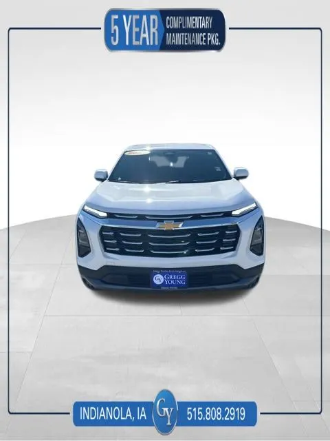 White 2025 Chevrolet Equinox LT for sale in Indianola, IA