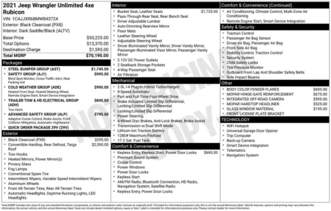 Photos of 2021 Jeep Wrangler Unlimited Rubicon 4xe for sale in Indianola, IA at Gregg Young Buick GMC Indianola