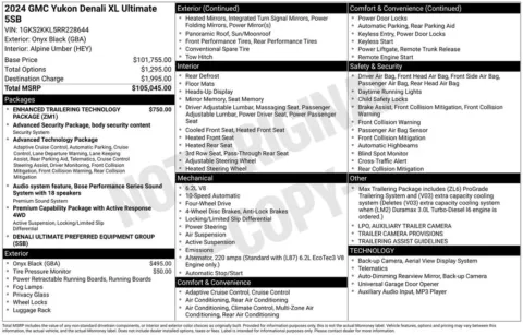 Photos of 2024 GMC Yukon XL Denali Ultimate for sale in Indianola, IA at Gregg Young Buick GMC Indianola