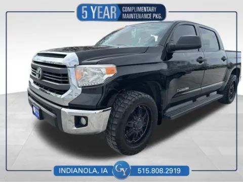 Black 2015 Toyota Tundra SR5 for sale in Indianola, IA