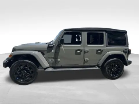 Another view of 2023 Jeep Wrangler Sahara 4xe for sale in Indianola, IA at Gregg Young Buick GMC Indianola