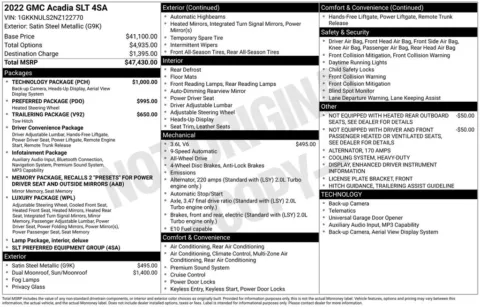 Photos of 2022 GMC Acadia SLT for sale in Indianola, IA at Gregg Young Buick GMC Indianola