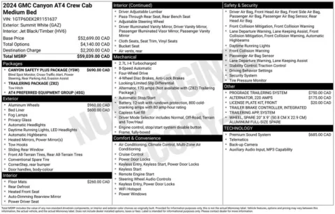 Photos of 2024 GMC Canyon AT4 for sale in Indianola, IA at Gregg Young Buick GMC Indianola