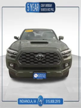 Green 2021 Toyota Tacoma TRD Sport for sale in Indianola, IA