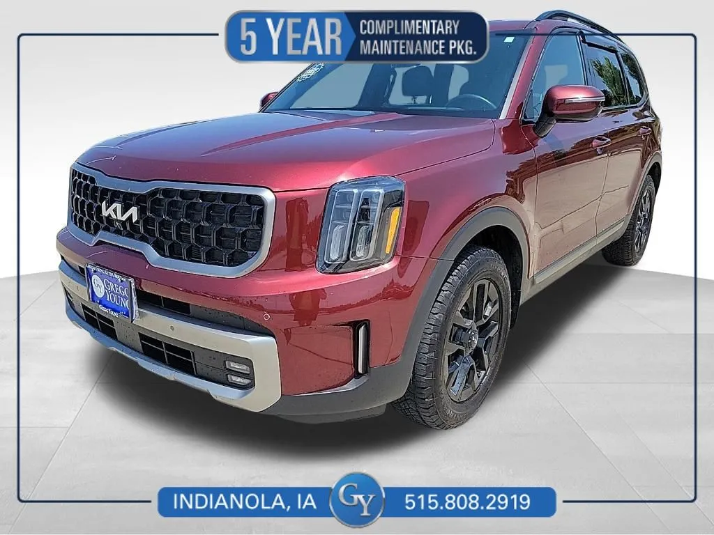 Red 2023 Kia Telluride for sale in Indianola, IA