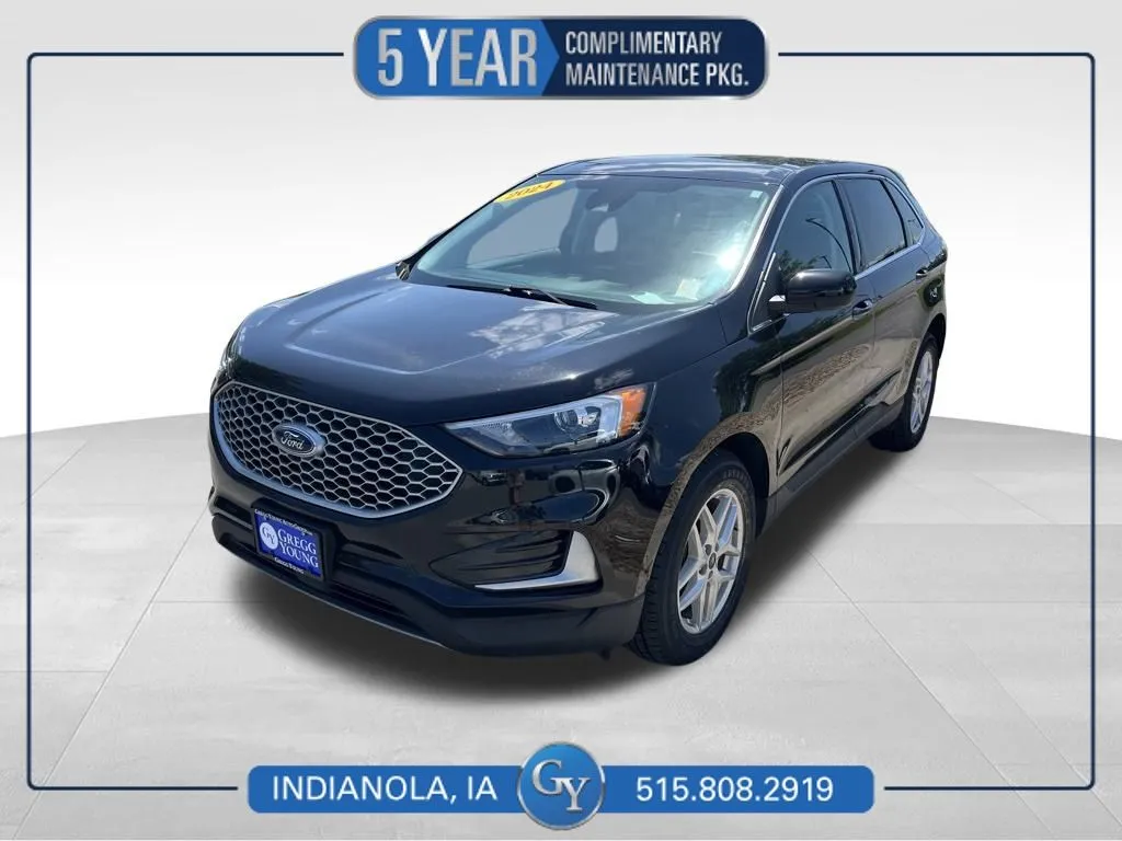 Black 2024 Ford Edge SEL for sale in Indianola, IA