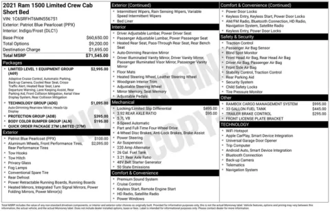Photos of 2021 Ram 1500 Limited for sale in Indianola, IA at Gregg Young Buick GMC Indianola
