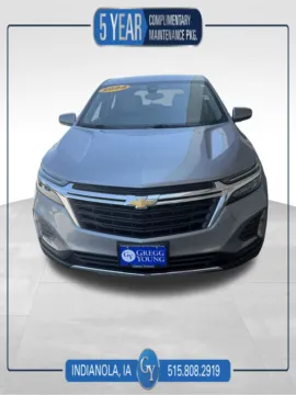 Gray 2024 Chevrolet Equinox LT for sale in Indianola, IA