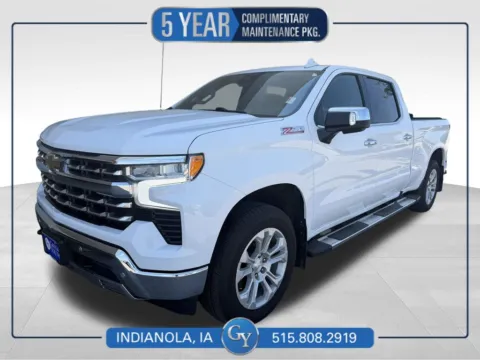 White 2023 Chevrolet Silverado 1500 LTZ for sale in Indianola, IA