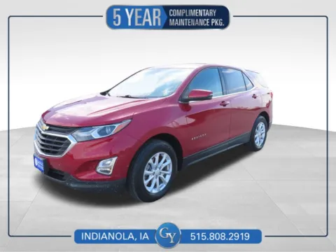 Red 2019 Chevrolet Equinox LT for sale in Indianola, IA