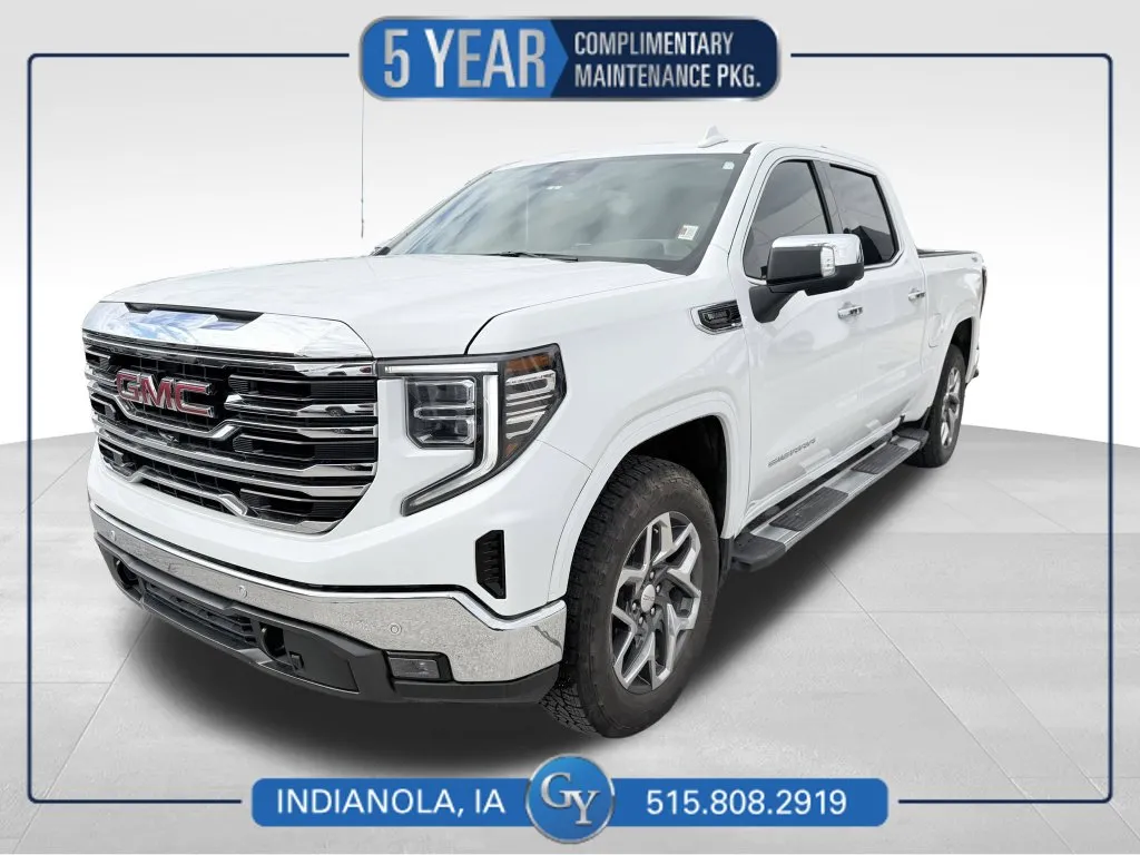 White 2025 GMC Sierra 1500 SLT for sale in Indianola, IA