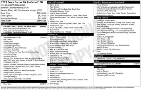 Photos of 2023 Buick Encore GX Preferred for sale in Indianola, IA at Gregg Young Buick GMC Indianola