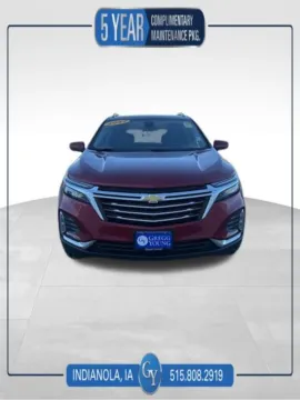 Red 2022 Chevrolet Equinox Premier for sale in Indianola, IA