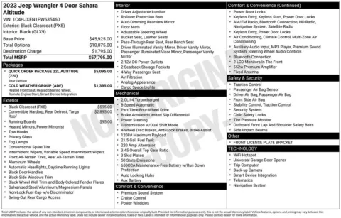 Photos of 2023 Jeep Wrangler Sahara for sale in Indianola, IA at Gregg Young Buick GMC Indianola