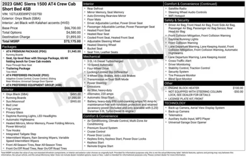 Photos of 2023 GMC Sierra 1500 AT4 for sale in Indianola, IA at Gregg Young Buick GMC Indianola