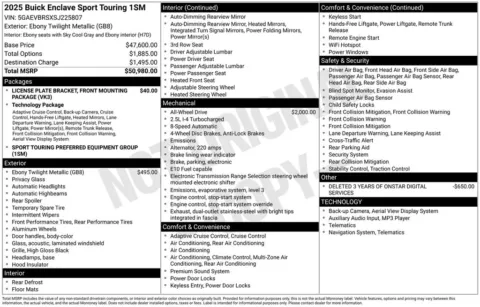 Photos of 2025 Buick Enclave Sport Touring for sale in Indianola, IA at Gregg Young Buick GMC Indianola