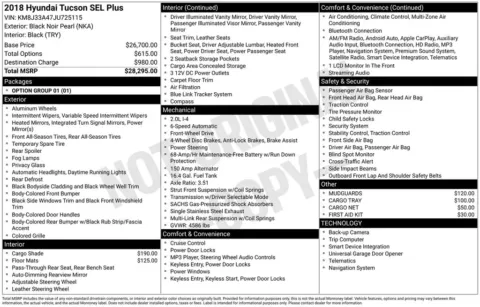 Photos of 2018 Hyundai Tucson SEL Plus for sale in Indianola, IA at Gregg Young Buick GMC Indianola