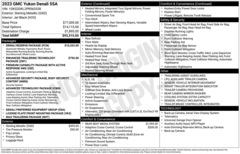 Photos of 2023 GMC Yukon Denali for sale in Indianola, IA at Gregg Young Buick GMC Indianola