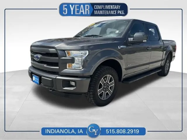 Gray 2015 Ford F-150 Lariat for sale in Indianola, IA