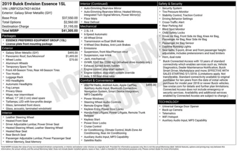 Photos of 2019 Buick Envision Essence for sale in Indianola, IA at Gregg Young Buick GMC Indianola