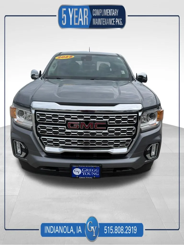 Silver 2022 GMC Canyon Denali for sale in Indianola, IA