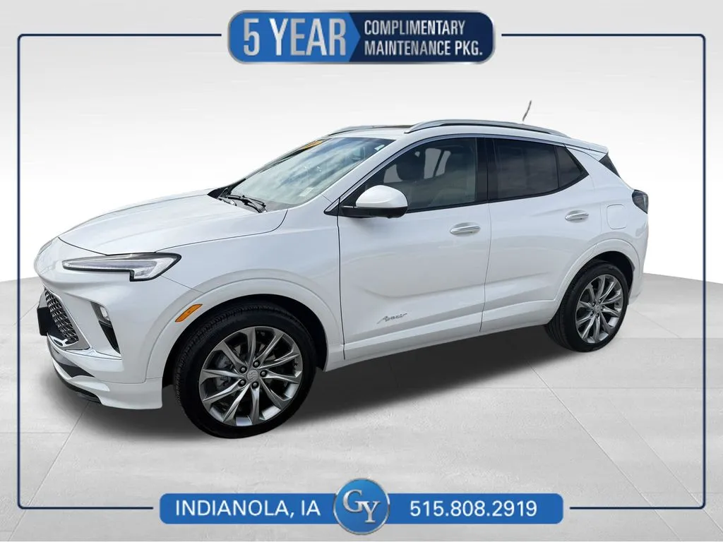 White 2024 Buick Encore GX Avenir for sale in Indianola, IA