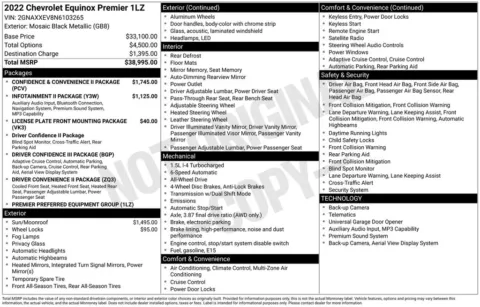 Photos of 2022 Chevrolet Equinox Premier for sale in Indianola, IA at Gregg Young Buick GMC Indianola