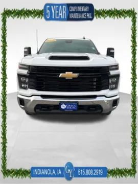 White 2025 Chevrolet Silverado 2500HD Work Truck for sale in Indianola, IA