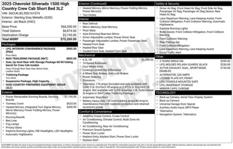 Photos of 2025 Chevrolet Silverado 1500 High Country for sale in Indianola, IA at Gregg Young Buick GMC Indianola