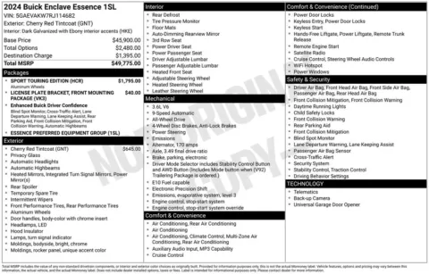 Photos of 2024 Buick Enclave Essence for sale in Indianola, IA at Gregg Young Buick GMC Indianola