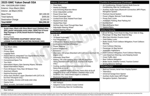 Photos of 2025 GMC Yukon Denali for sale in Indianola, IA at Gregg Young Buick GMC Indianola