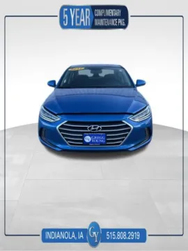 Blue 2017 Hyundai Elantra Value Edition for sale in Indianola, IA