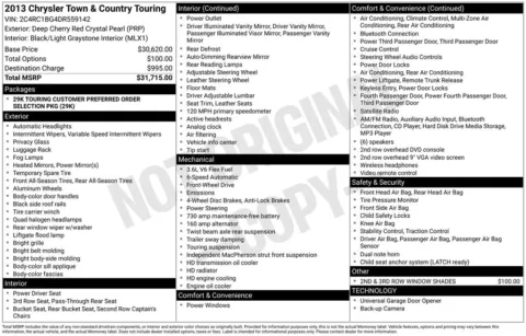 Photos of 2013 Chrysler Town & Country Touring for sale in Indianola, IA at Gregg Young Buick GMC Indianola