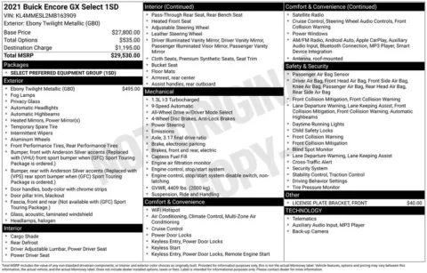 Photos of 2021 Buick Encore GX Select for sale in Indianola, IA at Gregg Young Buick GMC Indianola