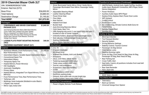 Photos of 2019 Chevrolet Blazer for sale in Indianola, IA at Gregg Young Buick GMC Indianola