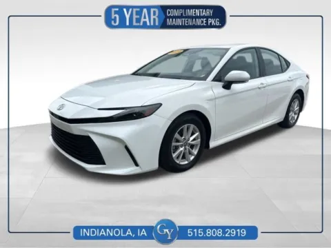 White 2025 Toyota Camry LE for sale in Indianola, IA